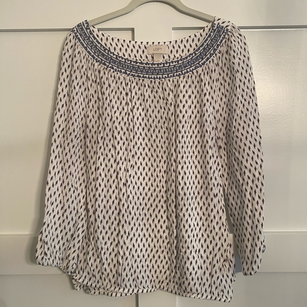 LOFT Boho Blouse